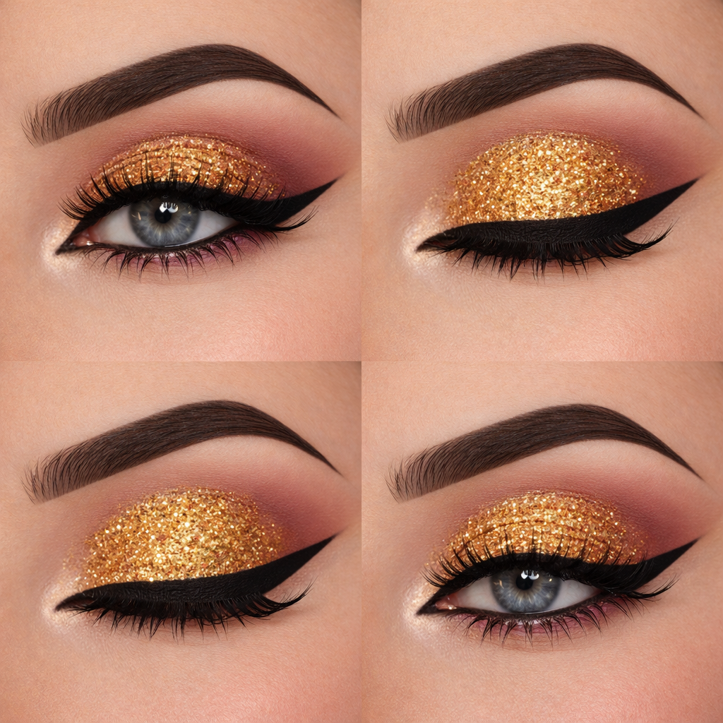 Glamzii Glitter – Golden Glow