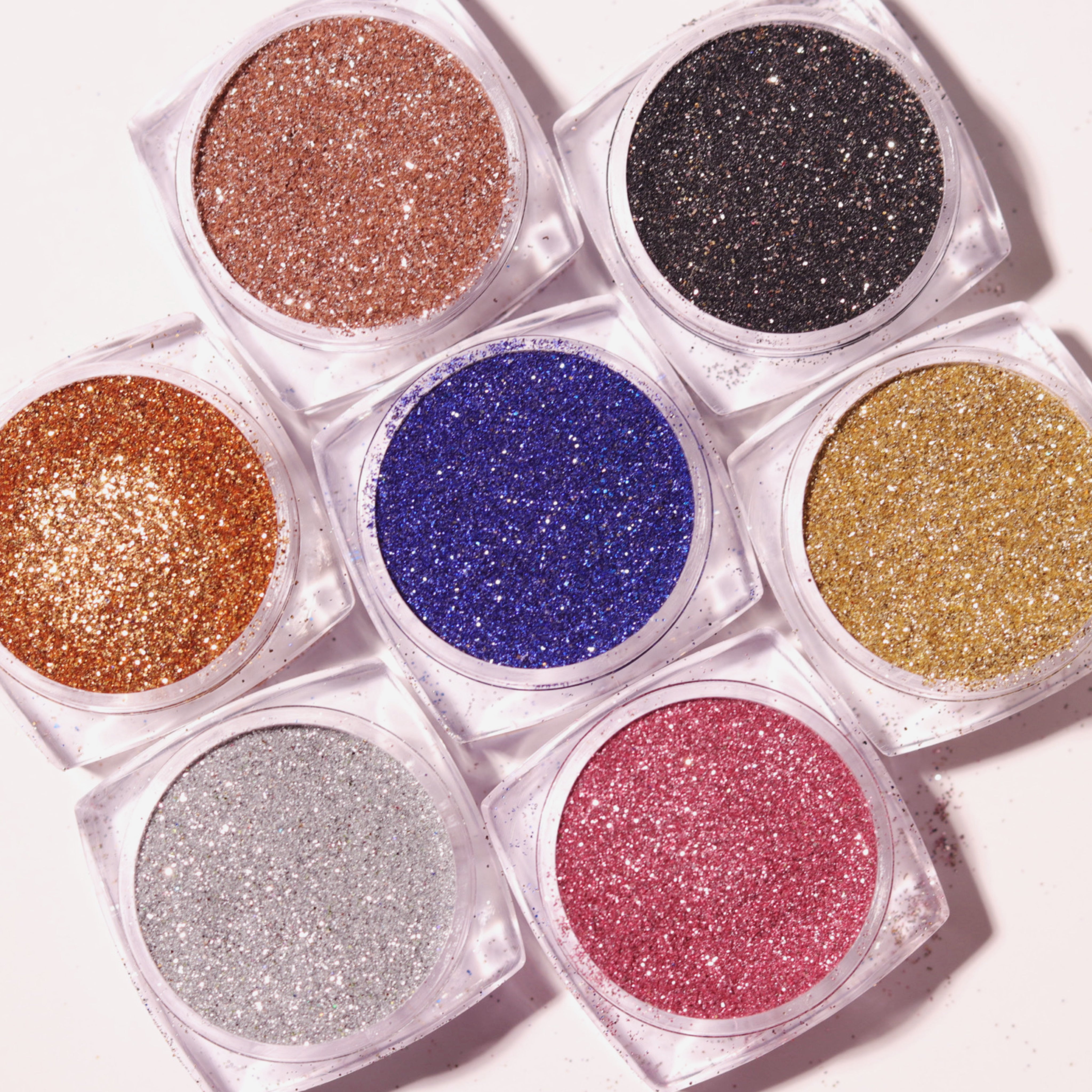 Mega Glitter Box – All 7 Glitters + Primer